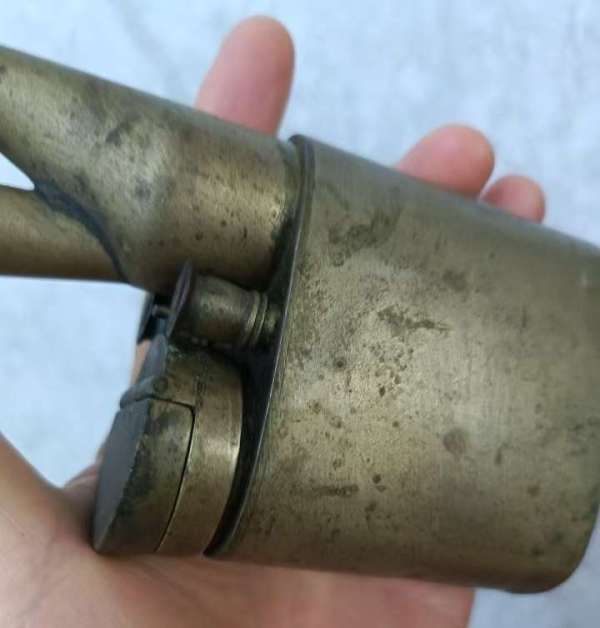 古玩銅器銅水煙壺真品鑒賞圖
