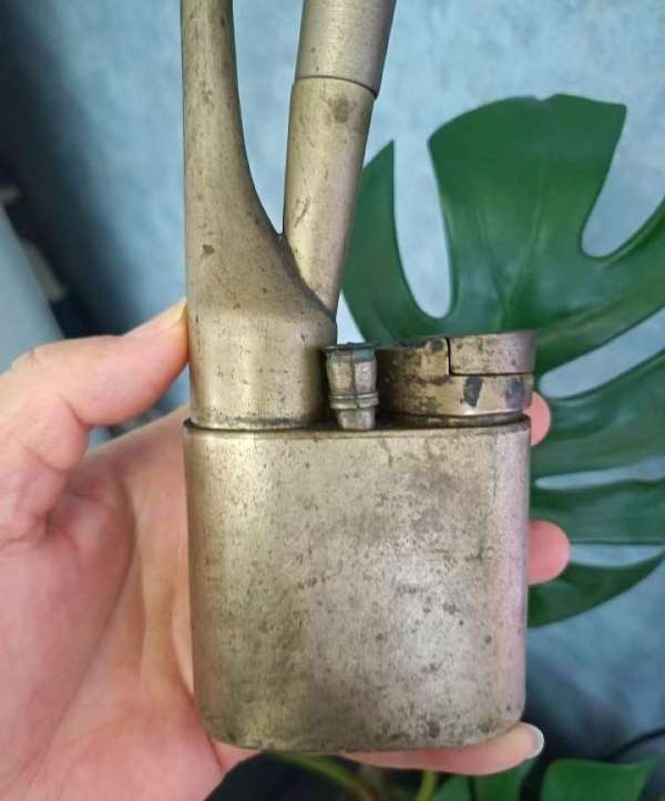 古玩銅器銅水煙壺真品鑒賞圖