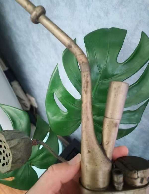 古玩銅器銅水煙壺真品鑒賞圖