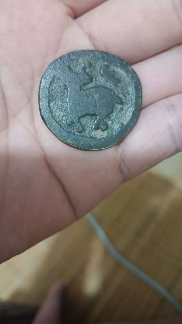 古玩錢幣小鹿花錢(掛花)真品鑒賞圖