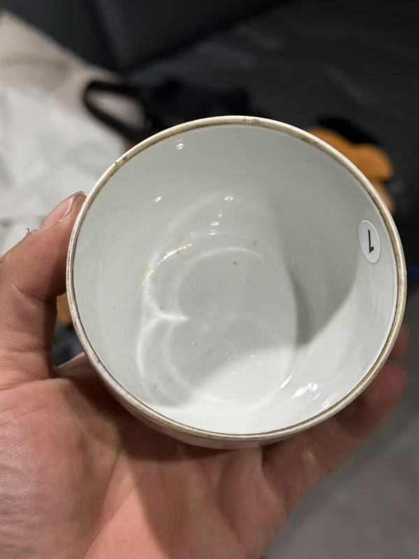 古玩陶瓷潘植南款仕女紋粉彩蓋缸真品鑒賞圖
