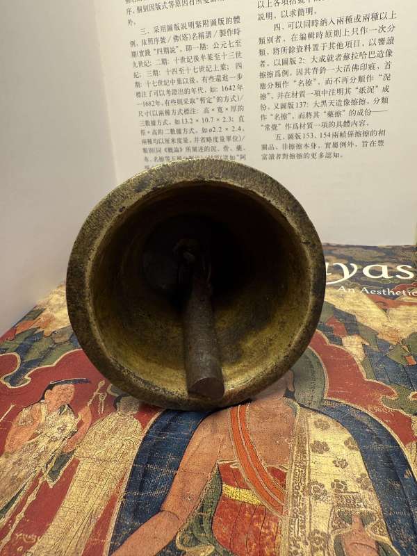 古玩銅器法鈴真品鑒賞圖