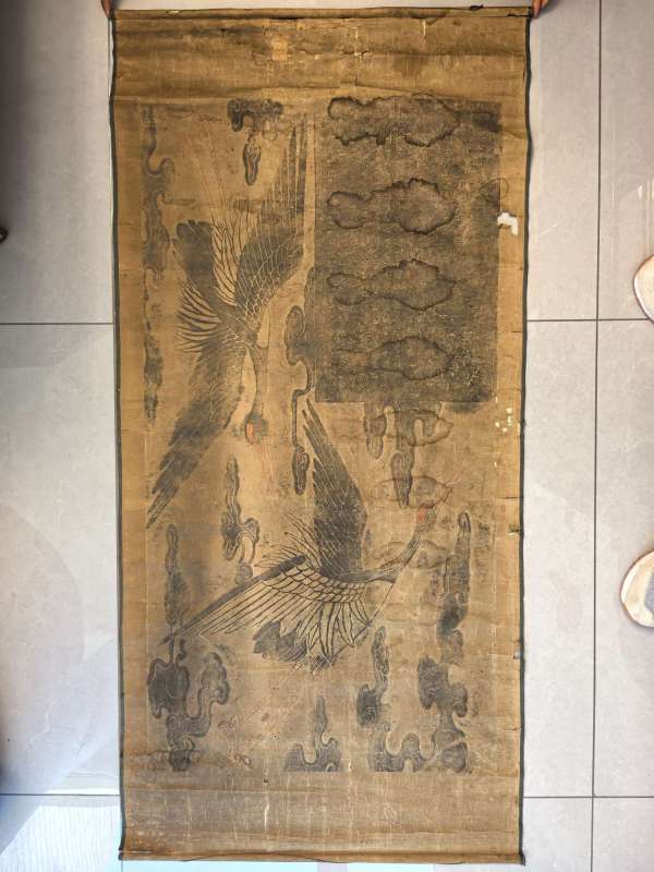 古玩《元鶴歌碑》拓片真品鑒賞圖