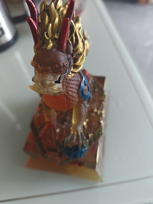 古玩麒麟擺件真品鑒賞圖