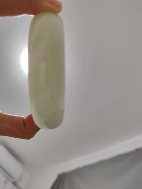 古玩玉器扁鐲子真品鑒賞圖