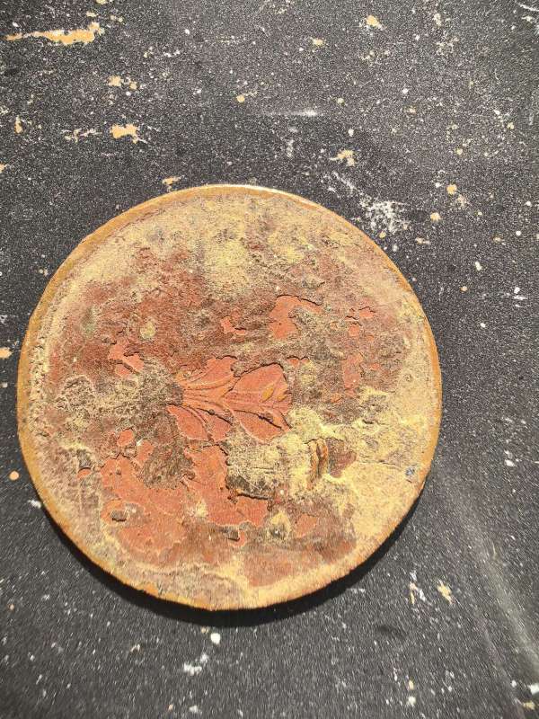 古玩錢幣戶部二十文真品鑒賞圖