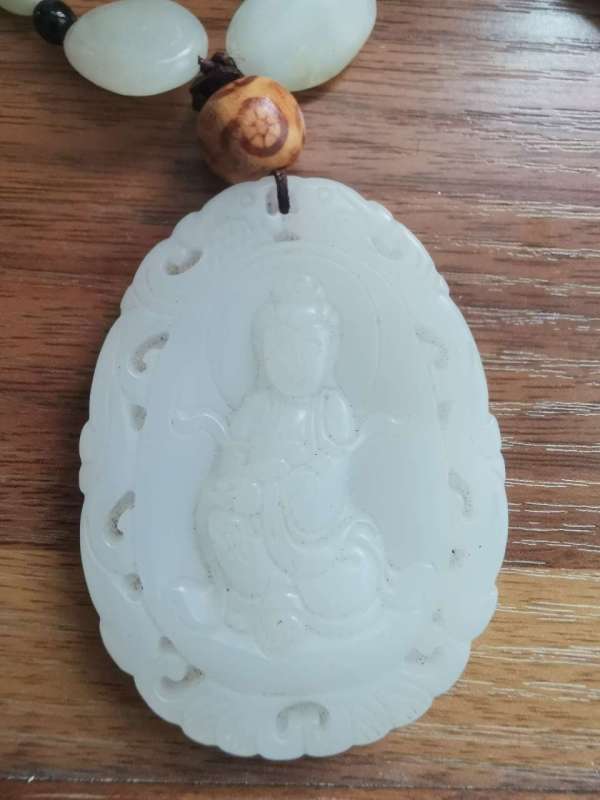 古玩白玉牌真品鑒賞圖