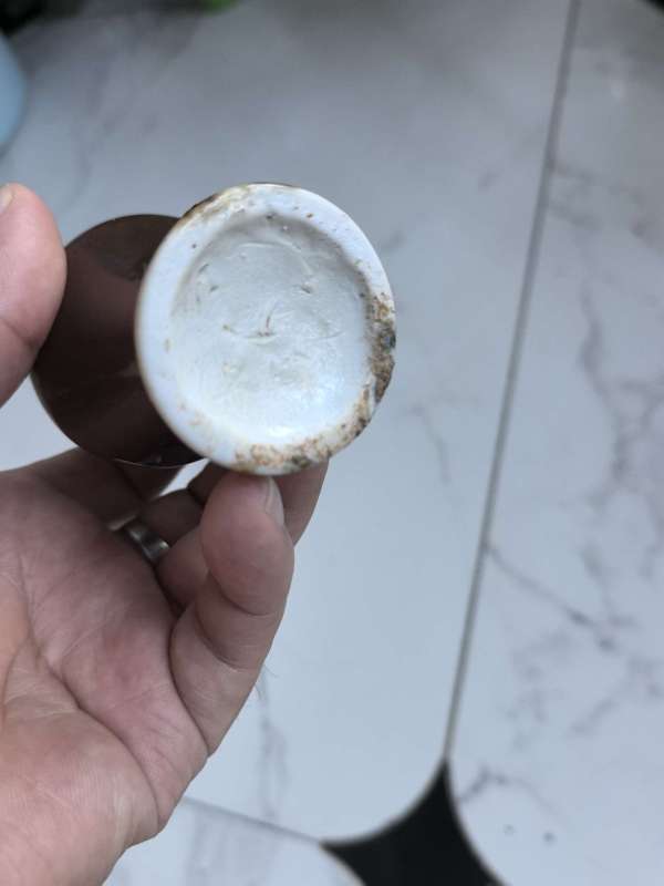 古玩陶瓷紫金釉瓶真品鑒賞圖