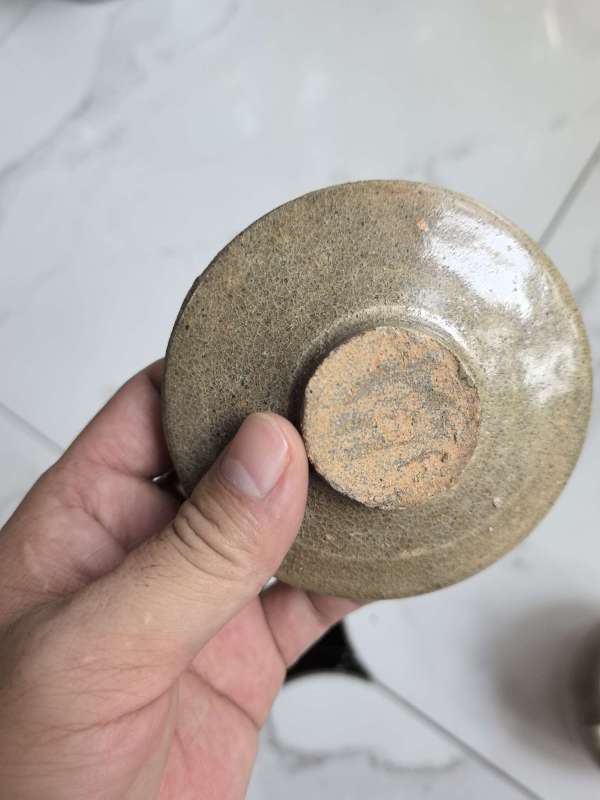 古玩陶瓷宋青釉四系罐真品鑒賞圖