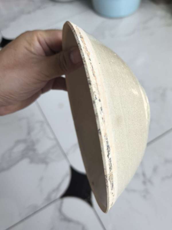 古玩陶瓷六出筋雙魚碗真品鑒賞圖