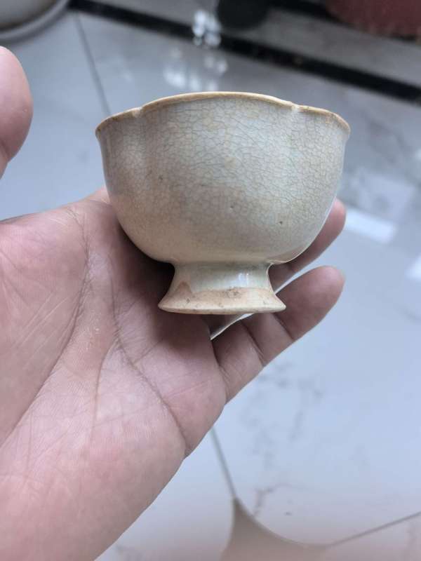 古玩陶瓷杯子真品鑒賞圖