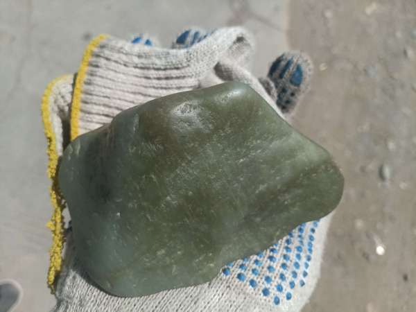古玩玉器和田玉料原石真品鑒賞圖