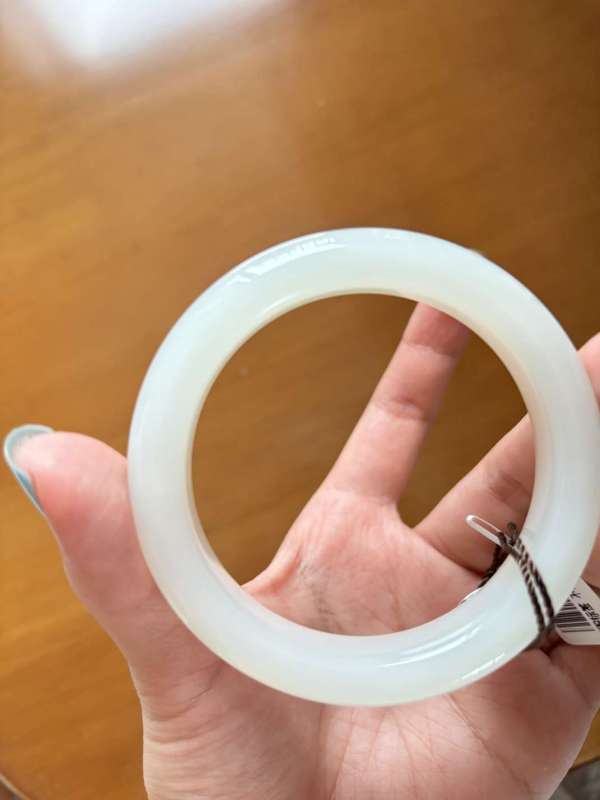 古玩玉器和田玉手鐲真品鑒賞圖