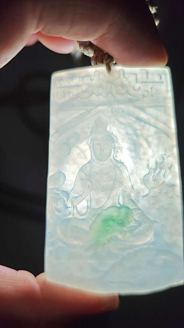 古玩玉器翡翠牌子真品鑒賞圖