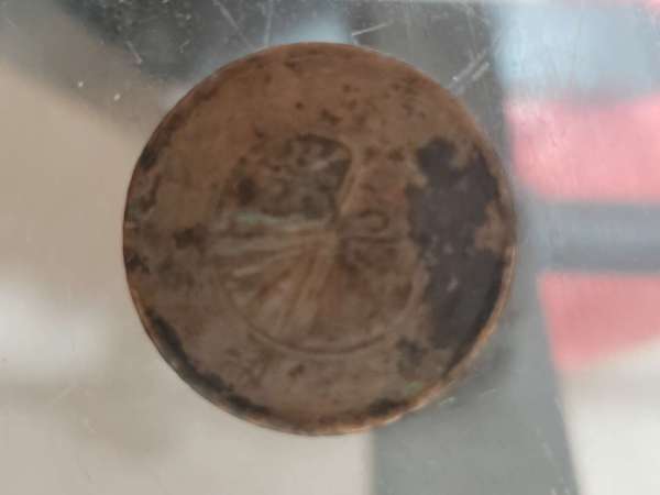 古玩中華銅幣壹枚真品鑒賞圖