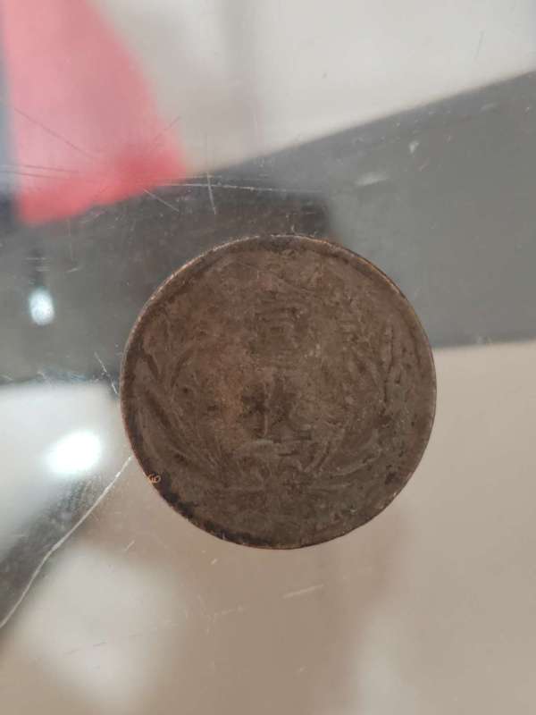 古玩錢幣中華銅幣壹枚真品鑒賞圖