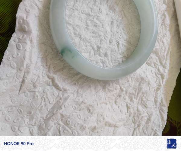 古玩玉器翡翠手鐲真品鑒賞圖