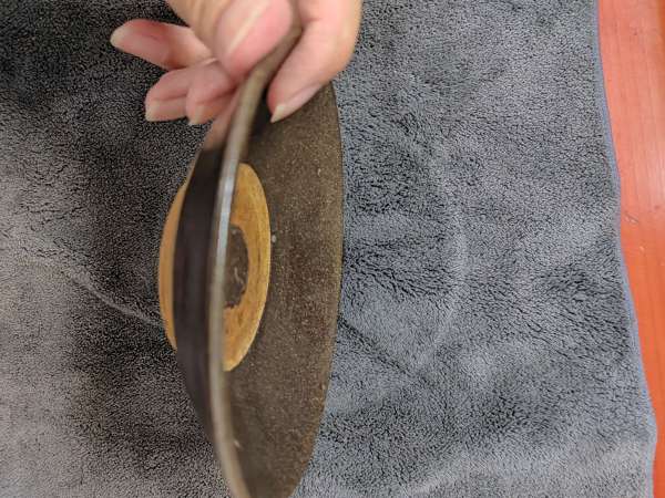 古玩陶瓷元代磁州窯系褐釉碗真品鑒賞圖