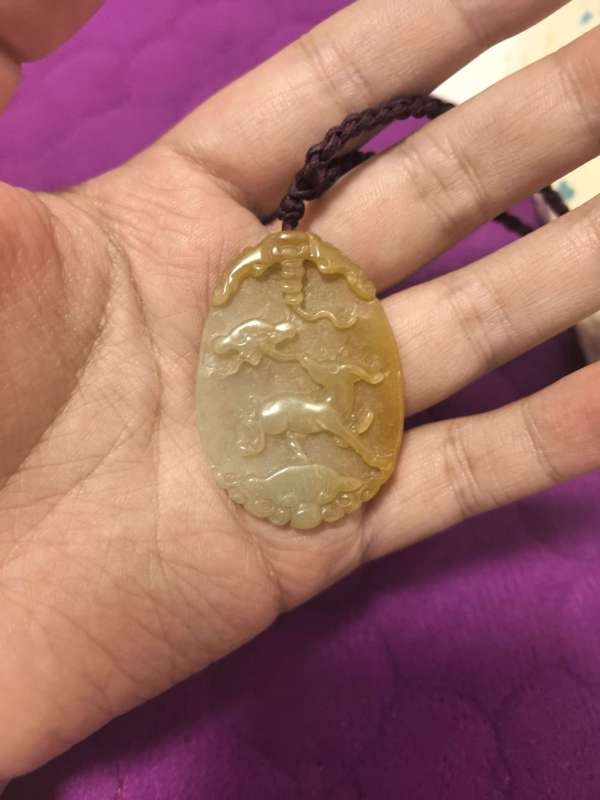 古玩鹿牌子真品鑒賞圖