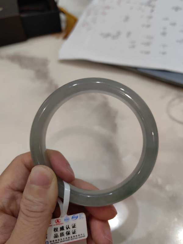 古玩玉器扁鐲子真品鑒賞圖