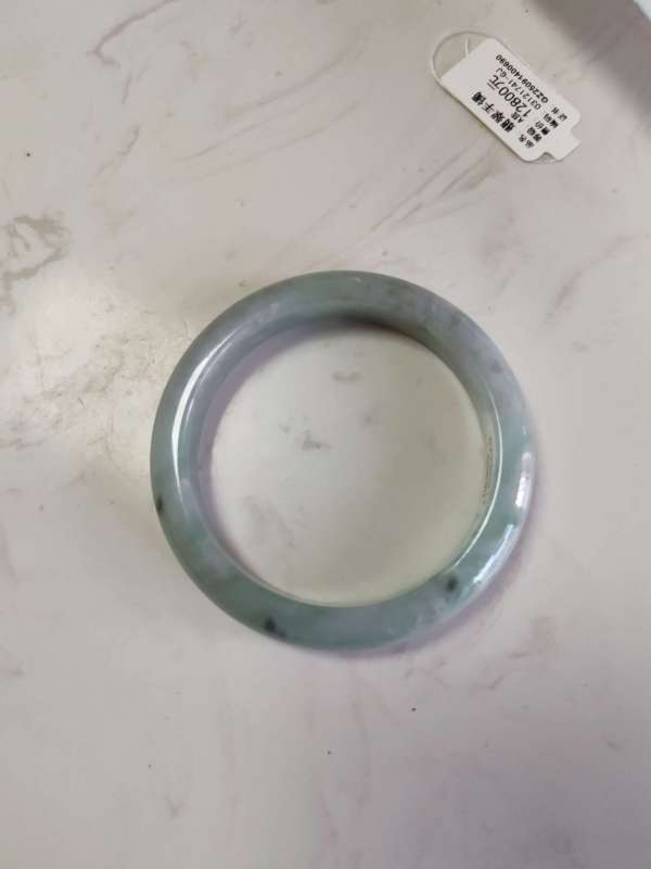 古玩翡翠手鐲真品鑒賞圖