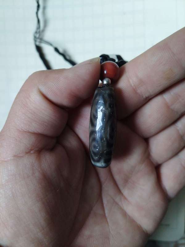 古玩玉器天珠真品鑒賞圖