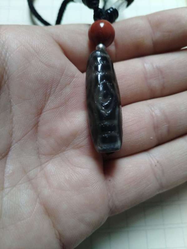 古玩玉器天珠真品鑒賞圖