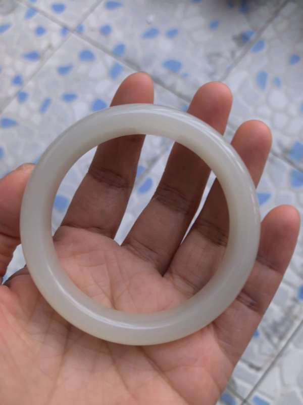 古玩阿富汗玉手鐲真品鑒賞圖