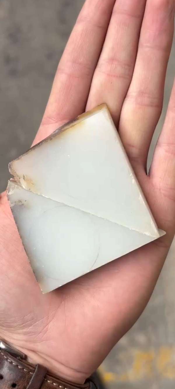 古玩玉器和田玉明料真品鑒賞圖