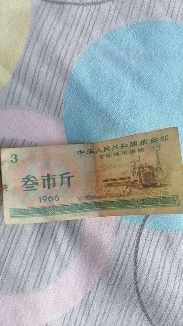 古玩解放后糧票真品鑒賞圖