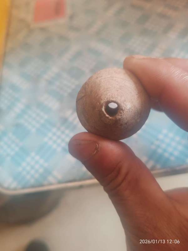 古玩陶瓷陶紡輪真品鑒賞圖