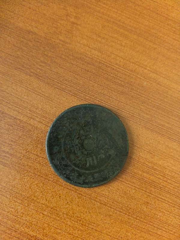 古玩四川軍政府大漢銅板二十文真品鑒賞圖