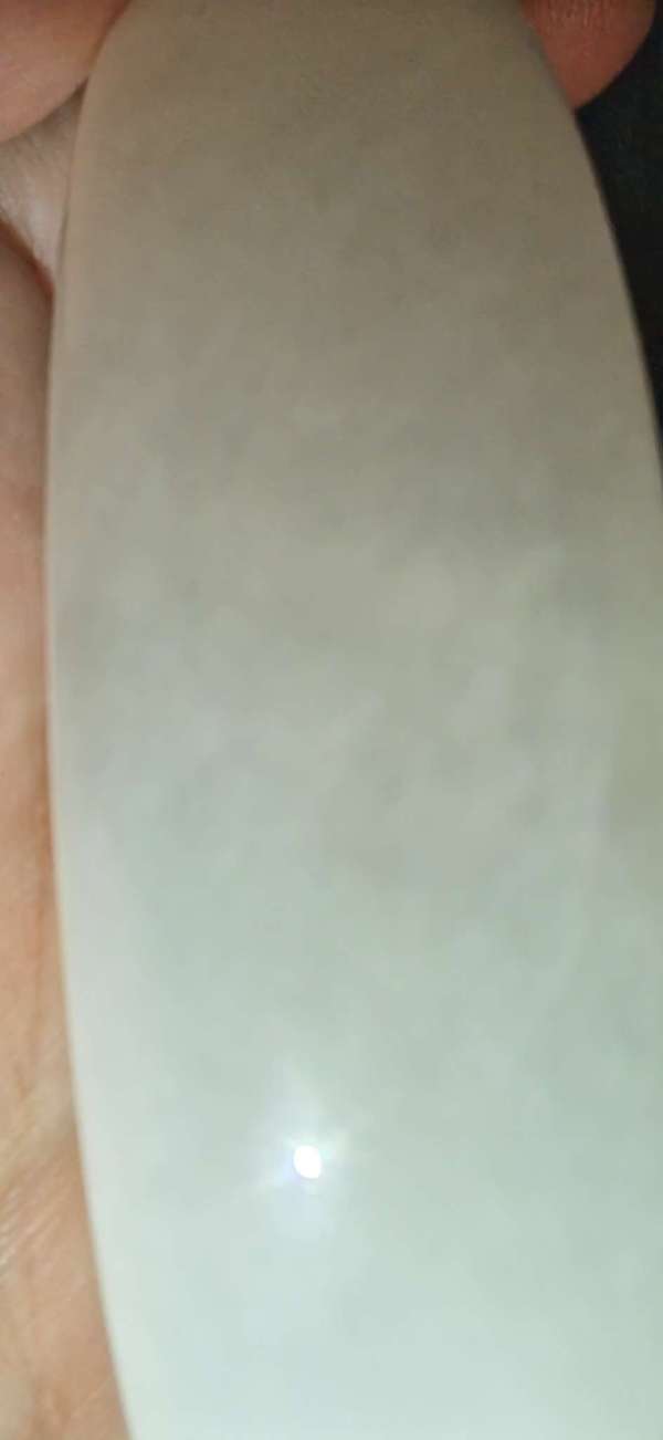 古玩和田玉雕“素紋手鐲”真品鑒賞圖